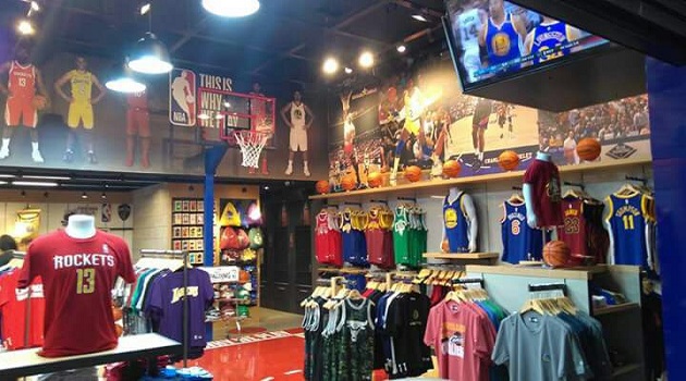 NBA Store amplia operações em SP